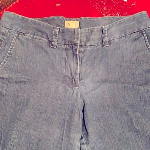 L. L.Bean trouser Jean. Nice wide leg and lightly worn.